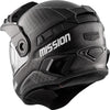 CKX Mission Free-Face Helmet - Carbon Solid