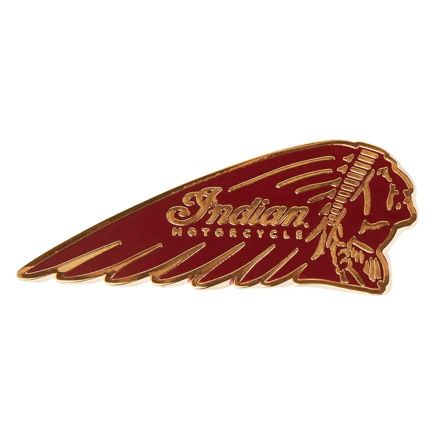 Logo Pin, Red