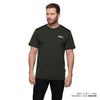Men's Established Script Athlete T-Shirt, Khaki
