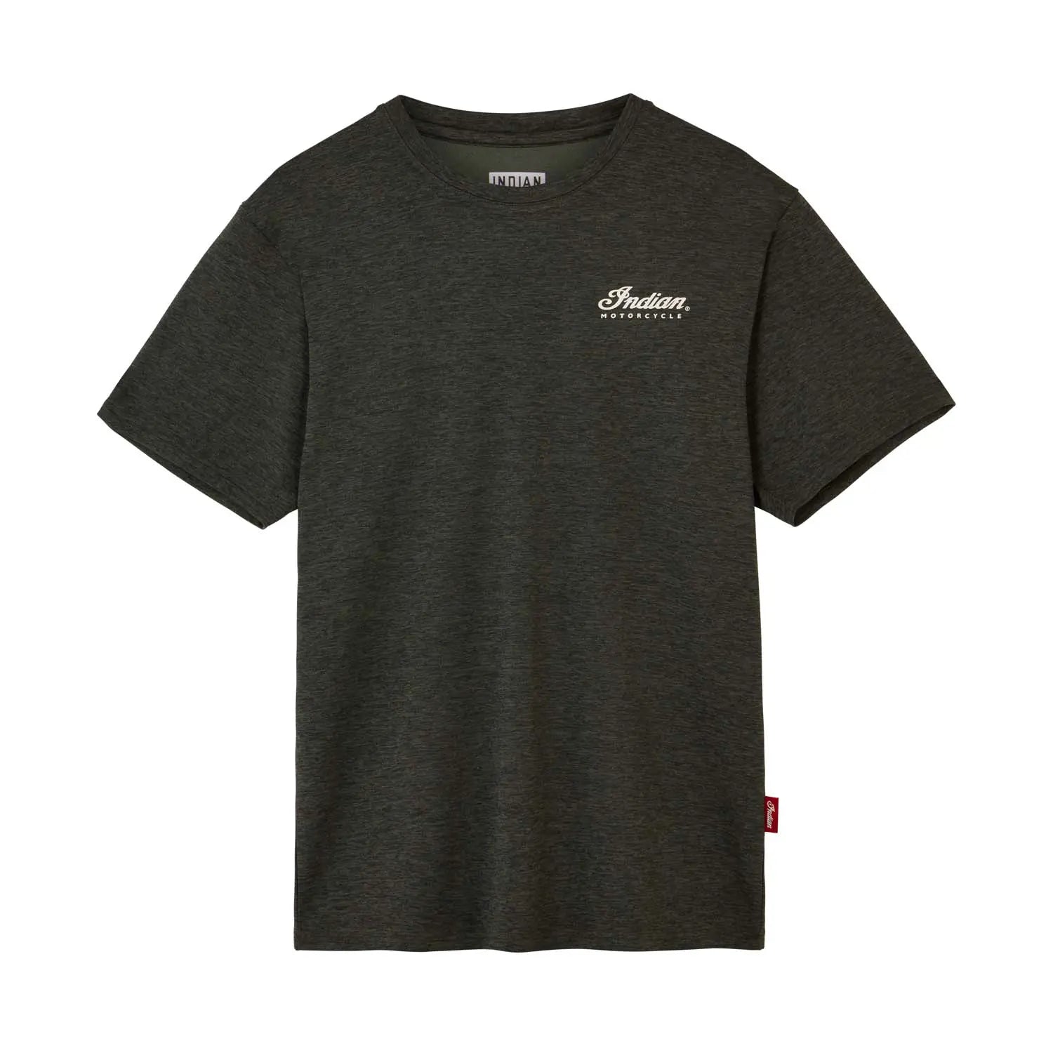 Men's Established Script Athlete T-Shirt, Khaki