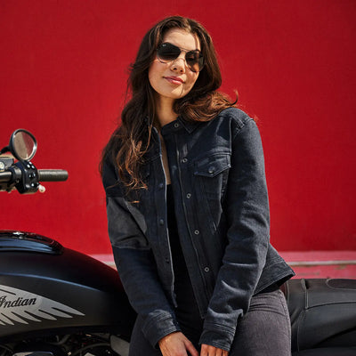 Women's Alex Denim Jacket, Black