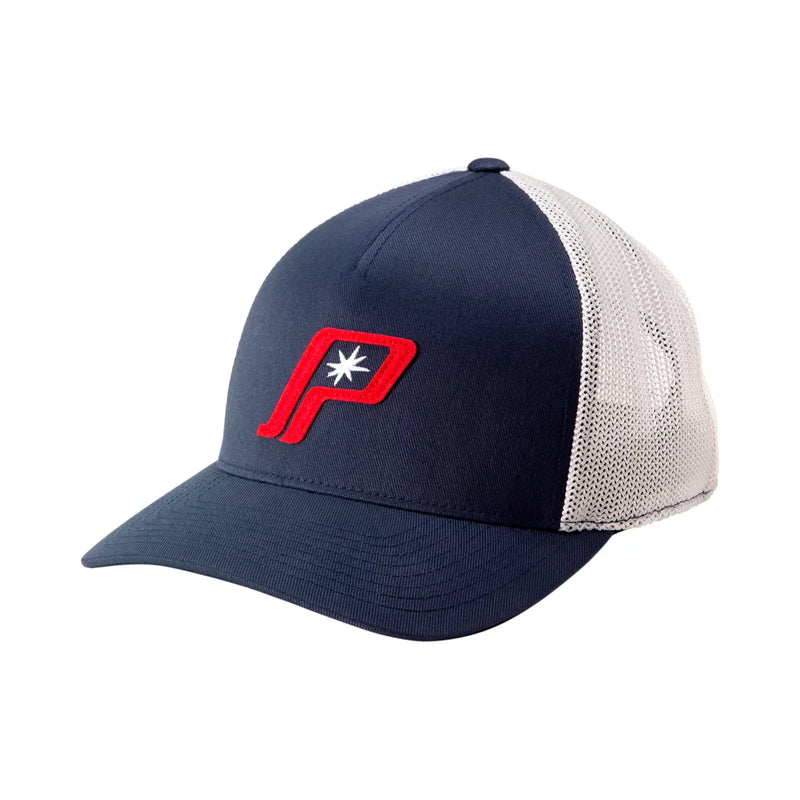 Retro Logo Mesh Snapback Hat