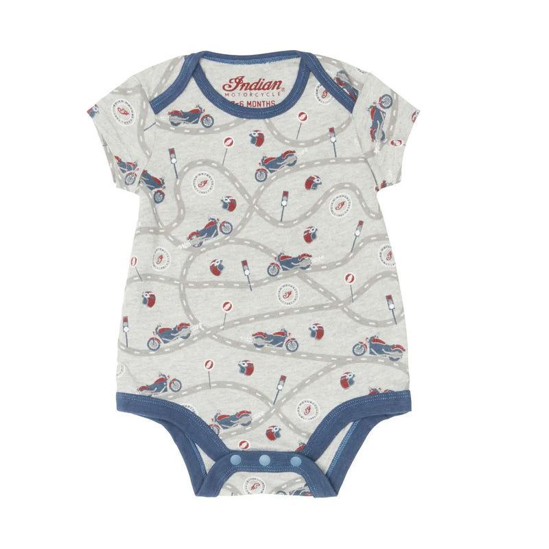 Kid's Short Sleeve Bodysuit, 3 Pack