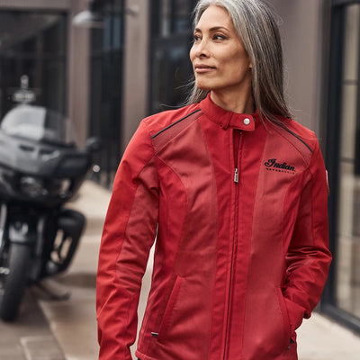 Women's Austin Mesh Jacket, Red