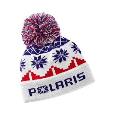 Polaris Fair Isle Pom Beanie