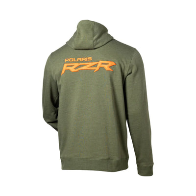 Mens RZR Logo Full Zip Hoodie