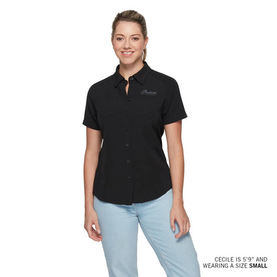 Women's Performance Headdress Shirt, Black