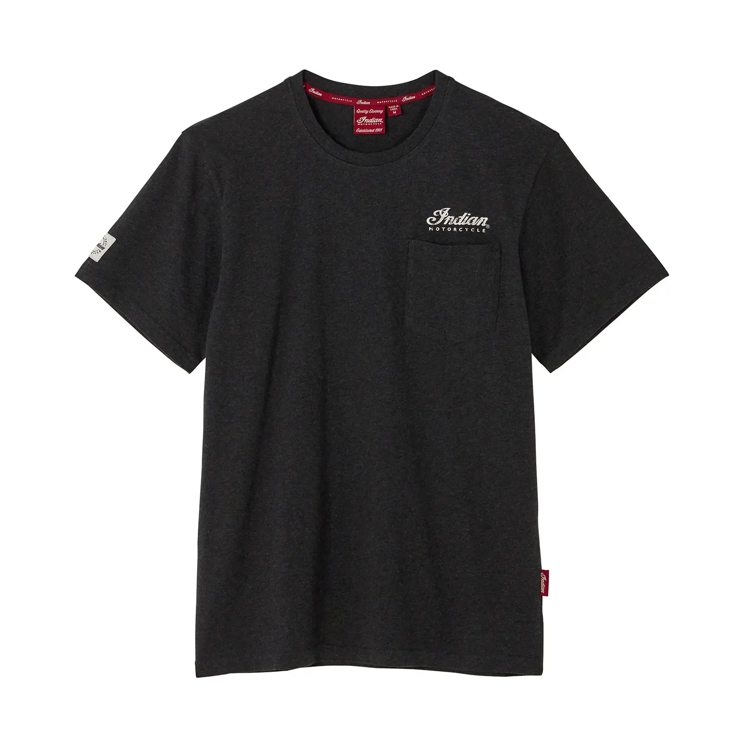Men's Logo Headdress Pocket T-Shirt, Black