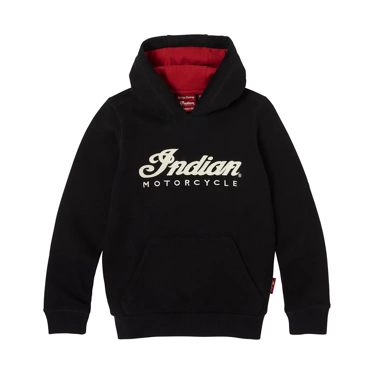 Youth Applique Headdress Hoodie, Black