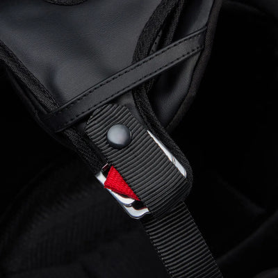 Headdress Half Helmet, Black