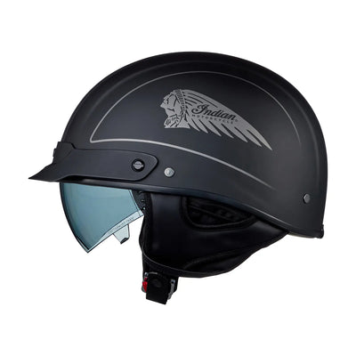 Headdress Half Helmet, Black