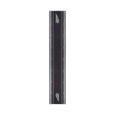 Headdress Cotton Linen Scarf, Black