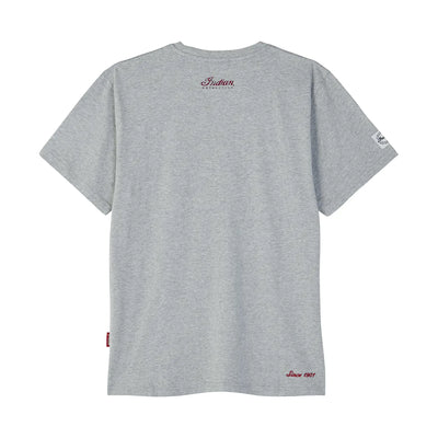 Men's Distressed Headdress Marl T-Shirt, Gray