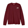 Men's Script Icon Pocket Long Sleeve T-Shirt, Port