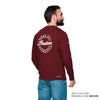 Men's Script Icon Pocket Long Sleeve T-Shirt, Port