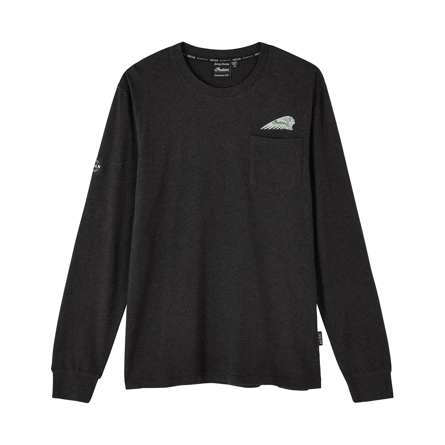 Men's IMC Icon Pocket Long Sleeve T-Shirt, Black