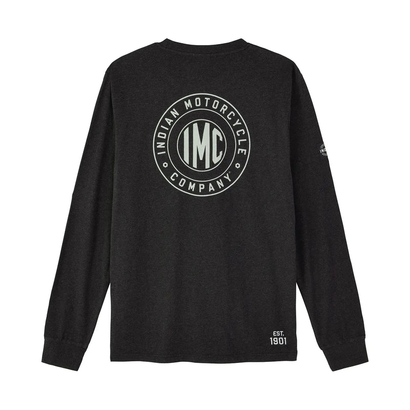 Men's IMC Icon Pocket Long Sleeve T-Shirt, Black