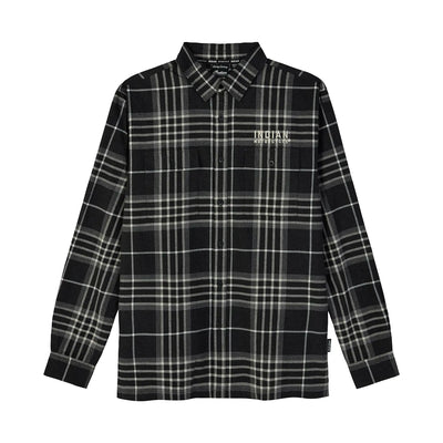 Men's San Antonio Plaid Shirt, Black