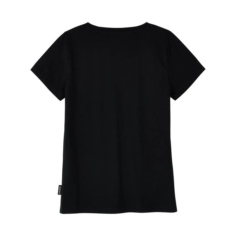 Women's Essential Script Logo T-Shirt, Black