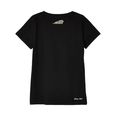 Women's Headdress Icon T-Shirt, Black
