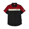 Women's Headdress Colorblock Shop Shirt, Red