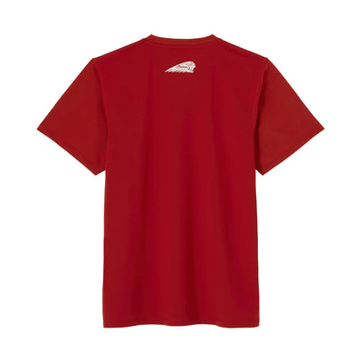 Men's Circle Script Indian Motorcycle T-Shirt, Red