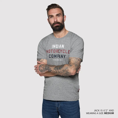 Men's Tri Color Logo T-Shirt, Gray