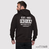 Men's Est 1901 Indian Motorcycle Hoodie, Black
