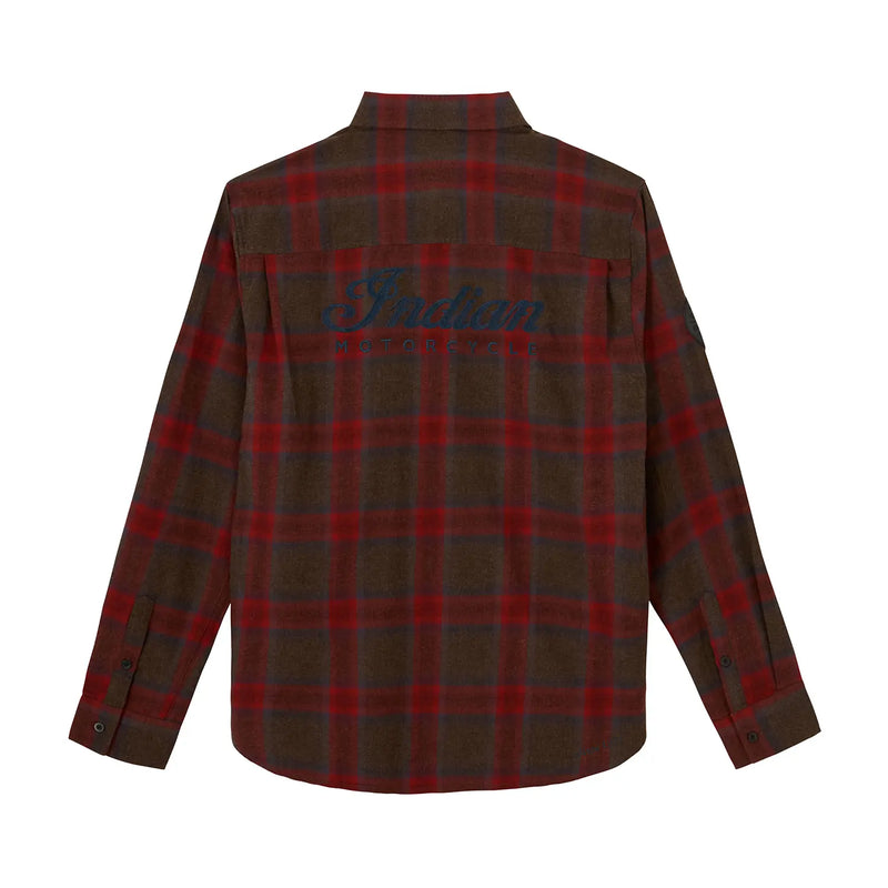 Men's Nashville Plaid Shirt, Red
