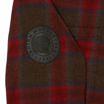 Men's Nashville Plaid Shirt, Red