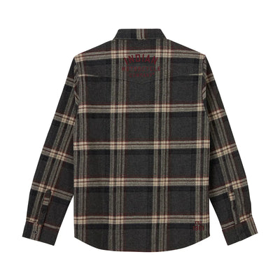 Men's Newark Plaid Shirt, Gray