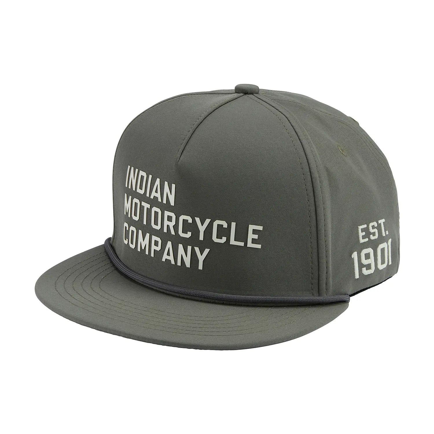 IMC Logo Flat Brim Cap, Green