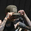 IMC Logo Flat Brim Cap, Green