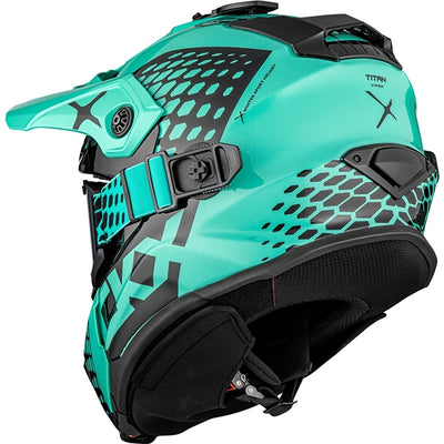CKX Titan Original Helmet - Trail and Backcountry Viper - 210° Goggle Included