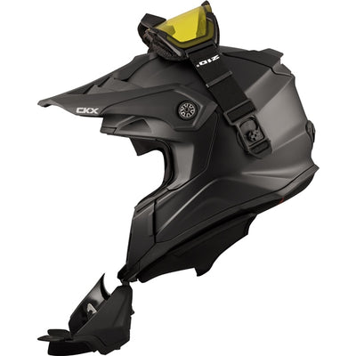CKX Titan Original Helmet - Trail and Backcountry Solid - 210° Goggle Included