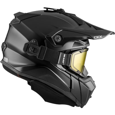 CKX Titan Original Helmet - Trail and Backcountry Solid - 210° Goggle Included