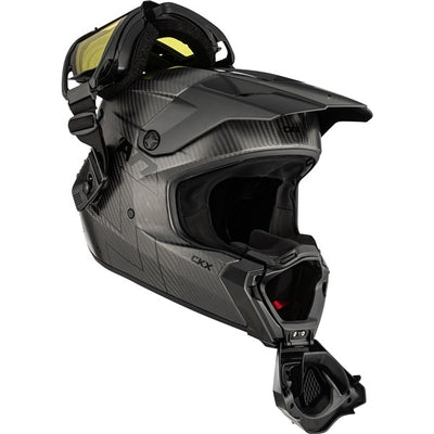 CKX AMS Titan Helmet Solid Carbon Fiber- Apex Goggle included