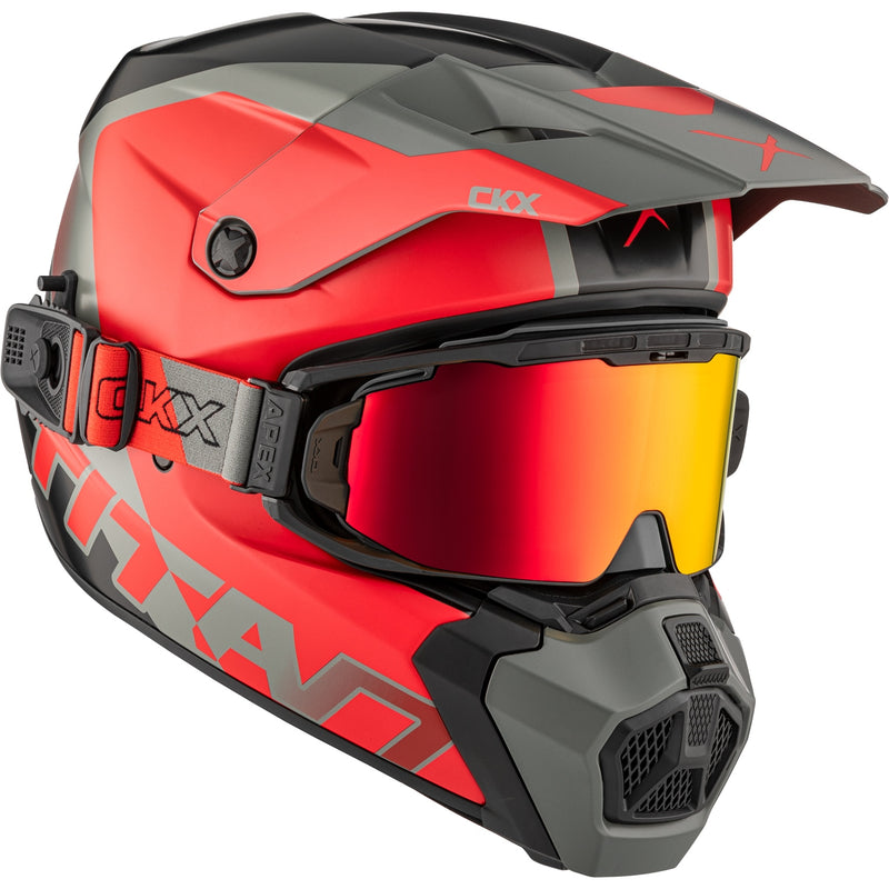 CKX AMS Titan Helmet Nunavut - Apex Goggle included