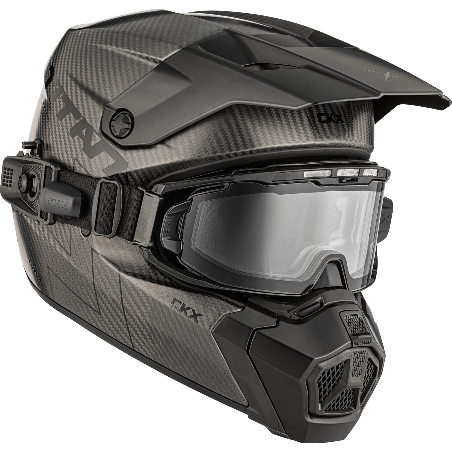 CKX Pro AMS Titan Helmet Solid - Apex Goggle included