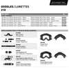 CKX Insulated 210° Goggles for Trail Matte Black