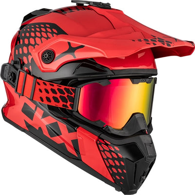 CKX Titan Original Helmet - Trail and Backcountry Viper - 210° Goggle Included