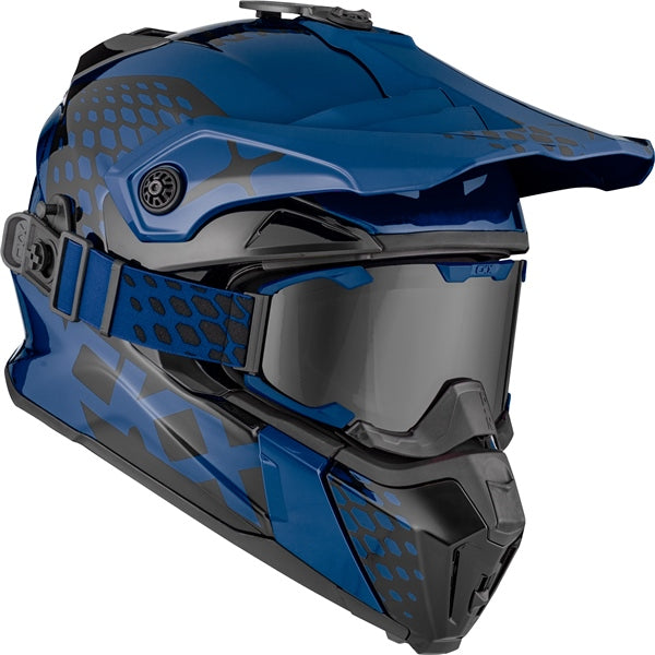 CKX Titan Original Helmet - Trail and Backcountry Viper - 210° Goggle Included