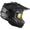 CKX Titan Original Carbon Helmet - Trail and Backcountry Solid - 210° Goggle Included