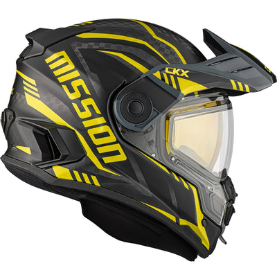 CKX Mission Free-Face Helmet - Carbon Code