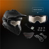 CKX Titan Air Flow Electric Combo Helmet - Backcountry Solid - 210° Goggle Included