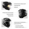 CKX Mission Free-Face Helmet - Carbon Solid