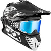 CKX Titan Original Helmet - Trail and Backcountry Viper - 210° Goggle Included
