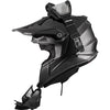 CKX Titan Original Fiberglass Electric Combo Helmet – Trail and Backcountry Solid - 210° Goggle Included