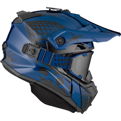CKX Titan Original Helmet - Trail and Backcountry Viper - 210° Goggle Included