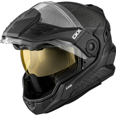 CKX Mission Free-Face Helmet - Carbon Fury